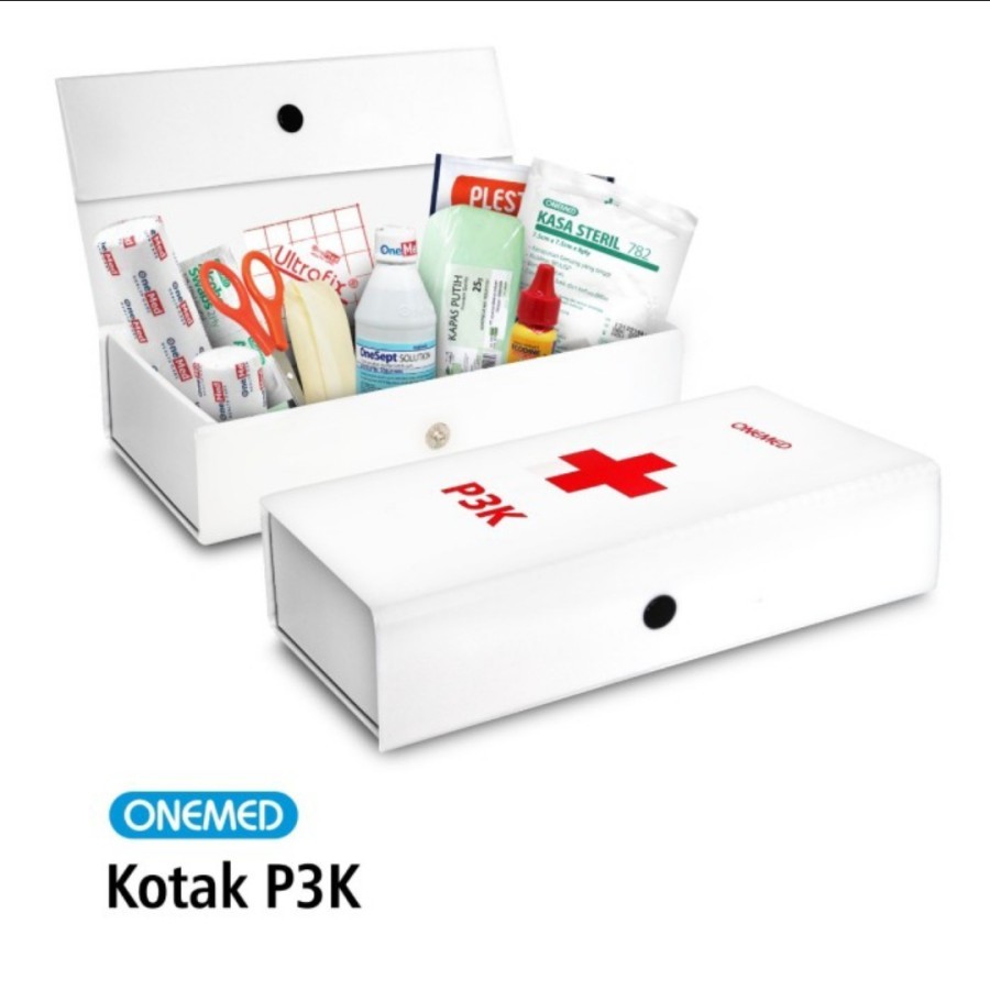 1 SET P3K First Aid Kit Completeonemed with medicine content + Plaster ...