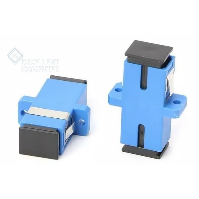 SC-UPC Fiber Optic Barrel Adapter / Fiber Optic Fast Connector ...