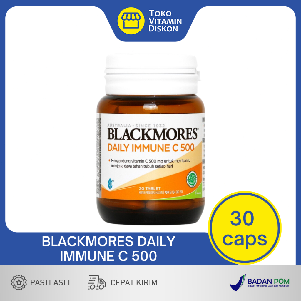 Blackmores DAILY IMMUNE C 50030 CAPS Shopee Philippines
