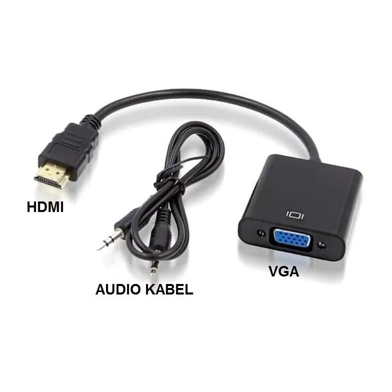 Converter HDMI TO VGA+AUDIO Cable HDMI TO VGA AUDIO Connector ADAPTER