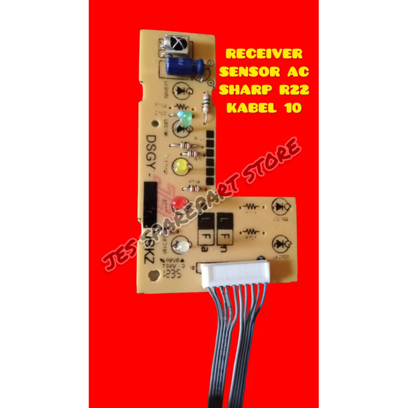 RECEIVER SENSOR AC SHARP R22 CABLE10 | Shopee Philippines