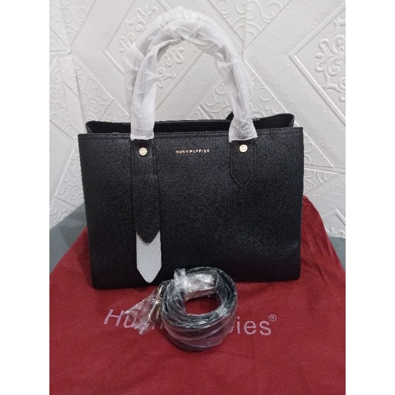 Hush Puppies Maxim Satchel Bag (L) Shopee Philippines