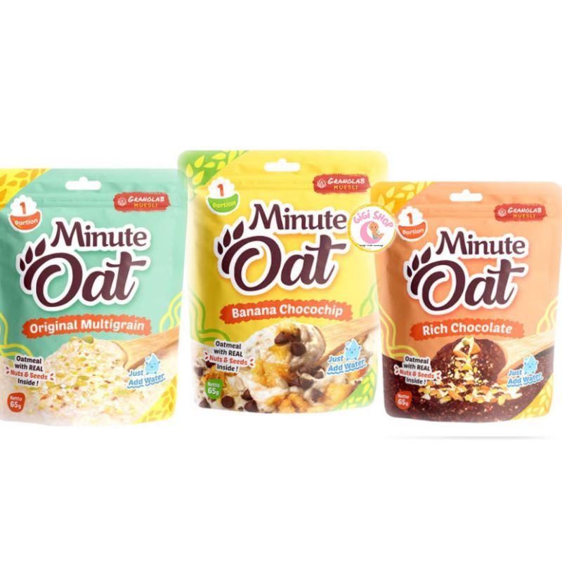 Granolab Muesli Minute Oat instant oatmela 65g Shopee Philippines