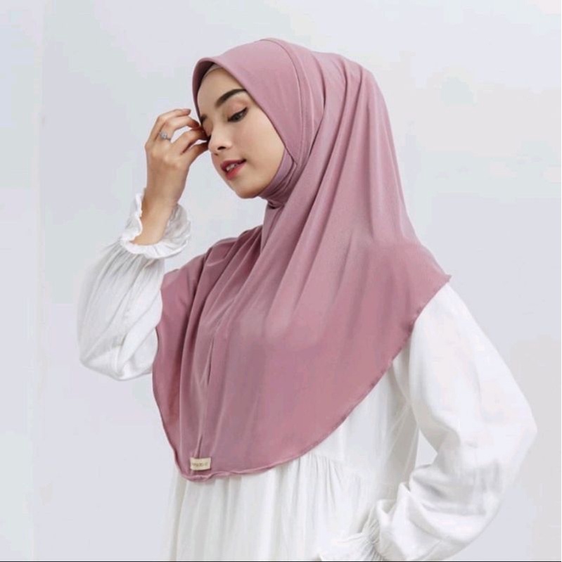 Hijab Chin Malaysia Soft Pet I Jilbab Instant Malaysia Spandex Jersey ...