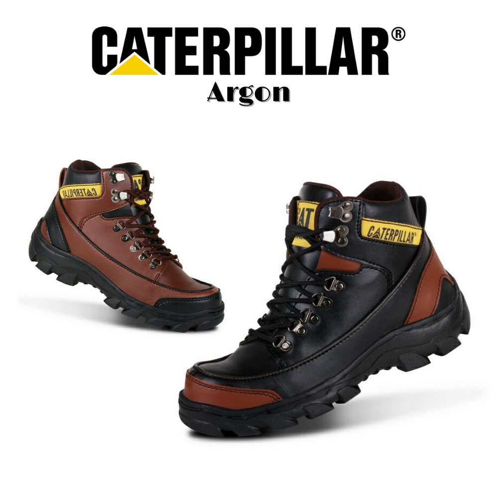 Caterpillar Men's Safety Boots Outdor Turing Hiking Bikers Iron Toe