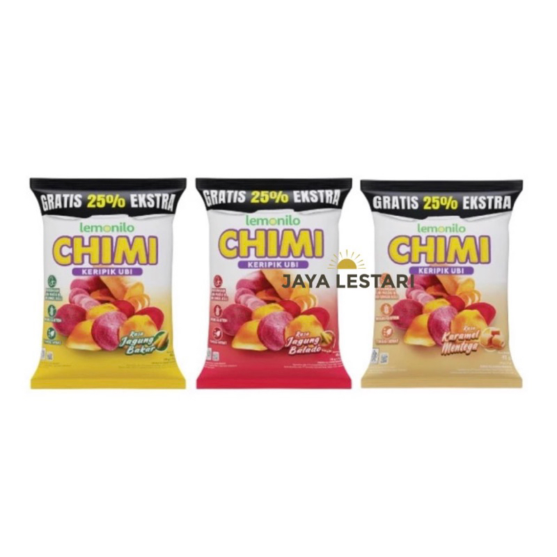 Lemonilo Chimi Sweet Potato Chips (50g) (3 Flavor Variants) | Shopee ...