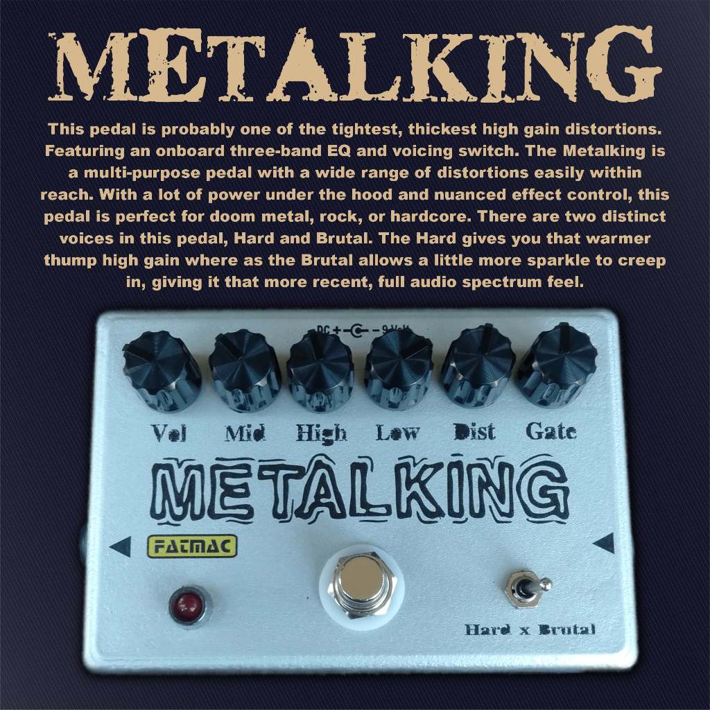 Fatmac Metalking - Based on Wampler Triple Wreck - Distortion (Guitar ...