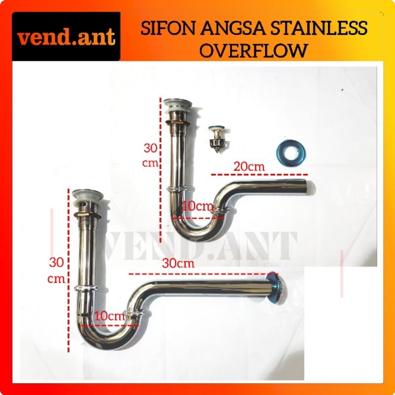 Stainless steel goose neck sink siphon | Shopee Philippines