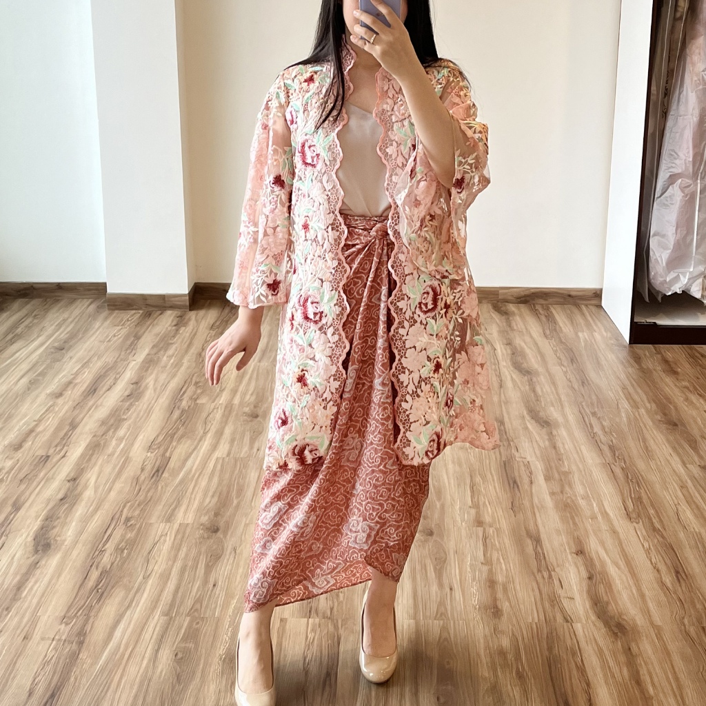 Midsummer Outer Robe Flower Outer Lace | Shopee Philippines