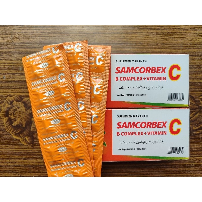 Samcorbex multivitamin With Vitamin C And B complex (1 Strip Contains ...