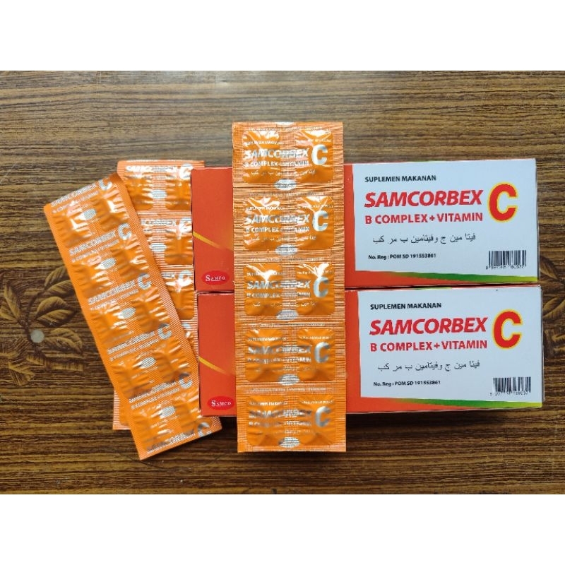 Samcorbex multivitamin With Vitamin C And B complex (1 Strip Contains ...