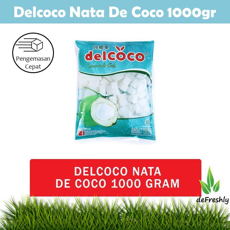 Delcoco (Nata de coco) - Rose Brand - 1000 gr (Gram) | Shopee Philippines