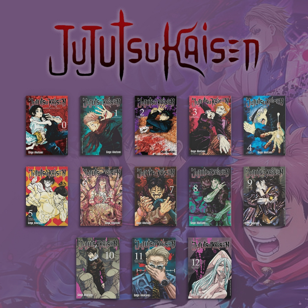 (ORIGINAL) Komik Complete Series Jujutsu Kaisen - Gege Akutami - Elex ...