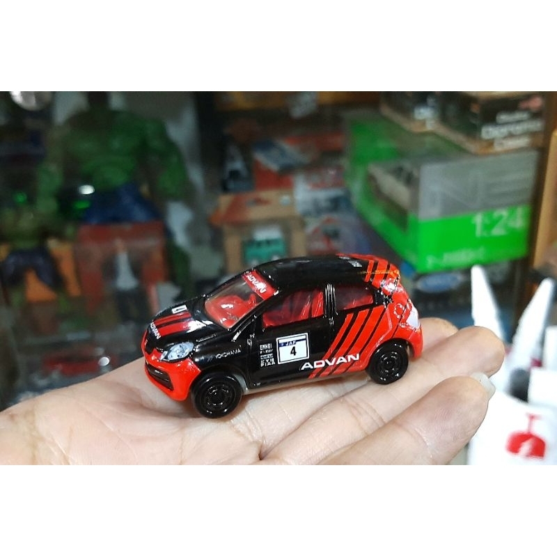 Diecast honda Brio Custom advan racing Shopee Philippines
