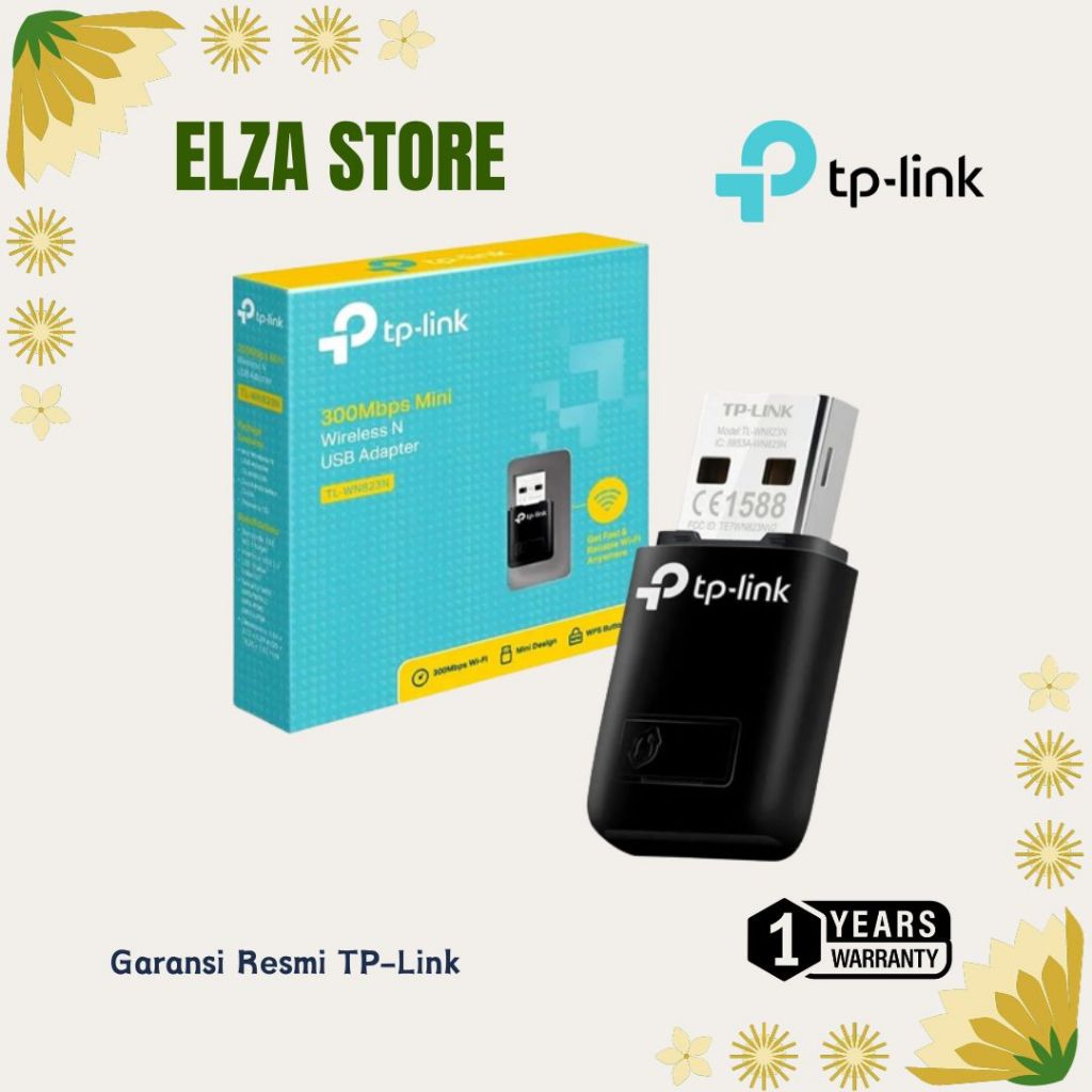 Tp-link TL-WN823N 300Mbps Mini Wireless N USB Adapter WN823N 823N ...