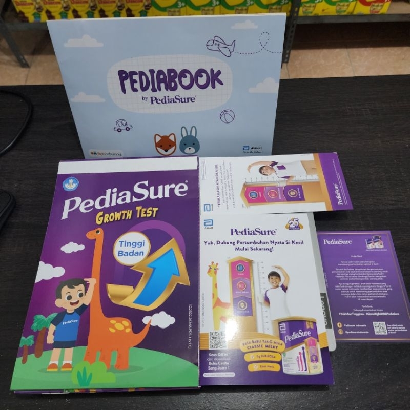 Growth Chart/Child Height Measurement And PediaBook By Pediasure