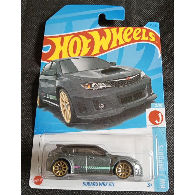 Hot WHEELS SUBARU WRX STI Gray Shopee Philippines