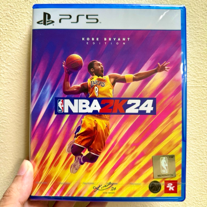 Nba Cassette 2k24 Ps5 Ps4 Kobe Bryant Edition basketball Game 2023 2024