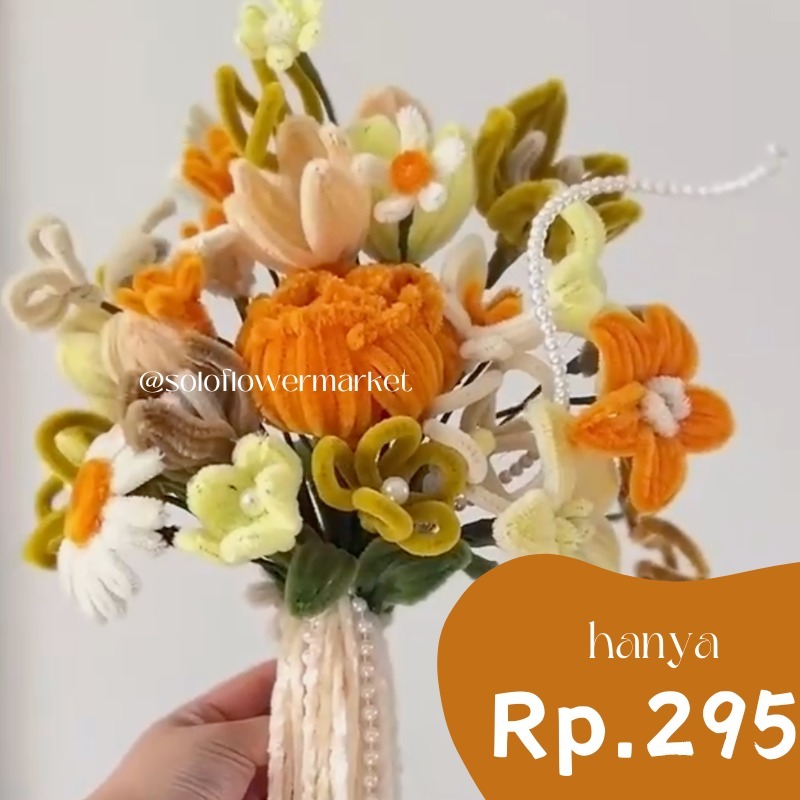 Mercy Feather Wire Pastel Color Pipe Cleaner Soft Light Pink Color Wire