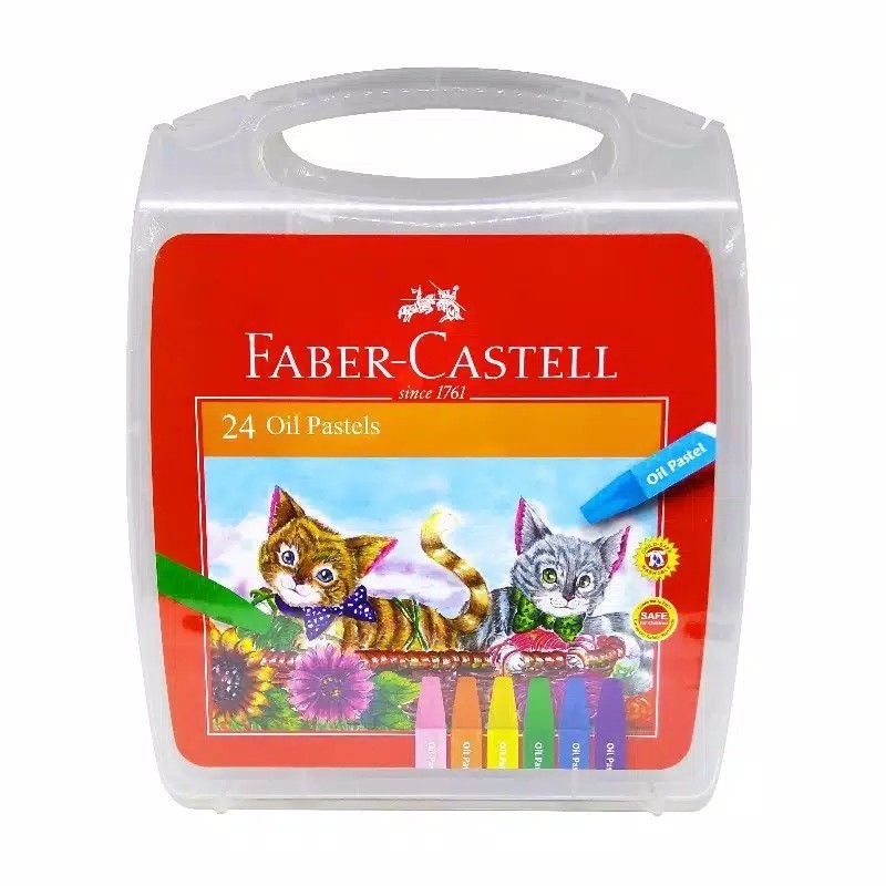 Crayon Oil Pastel FABER CASTELL 24 Colors Eco | Shopee Philippines