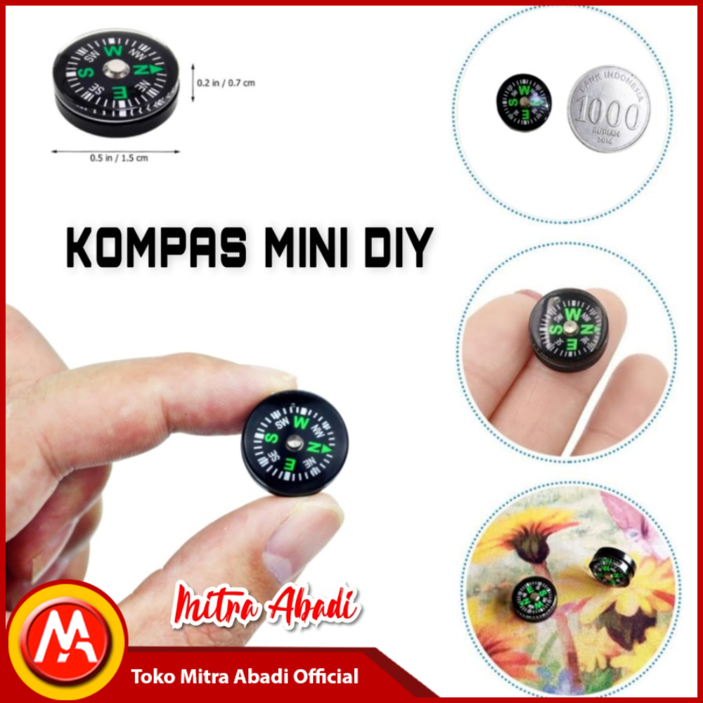 DIY Mini Compass / Multipurpose Button Compass | Shopee Philippines