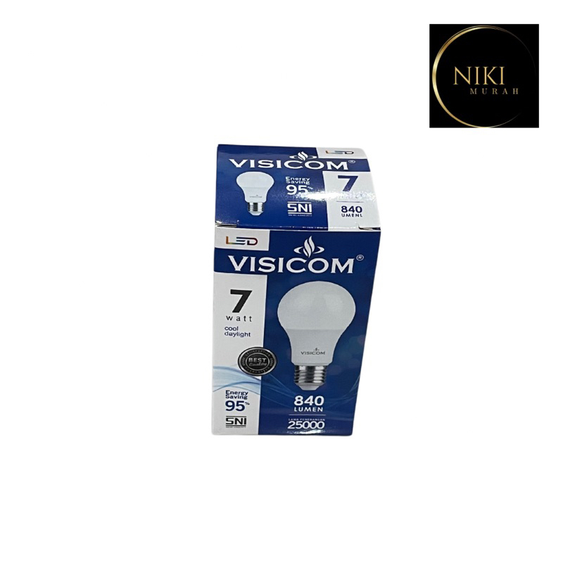 Visicom 7W LED Bulb LIGHT 1 Year WARRANTY | Shopee Philippines