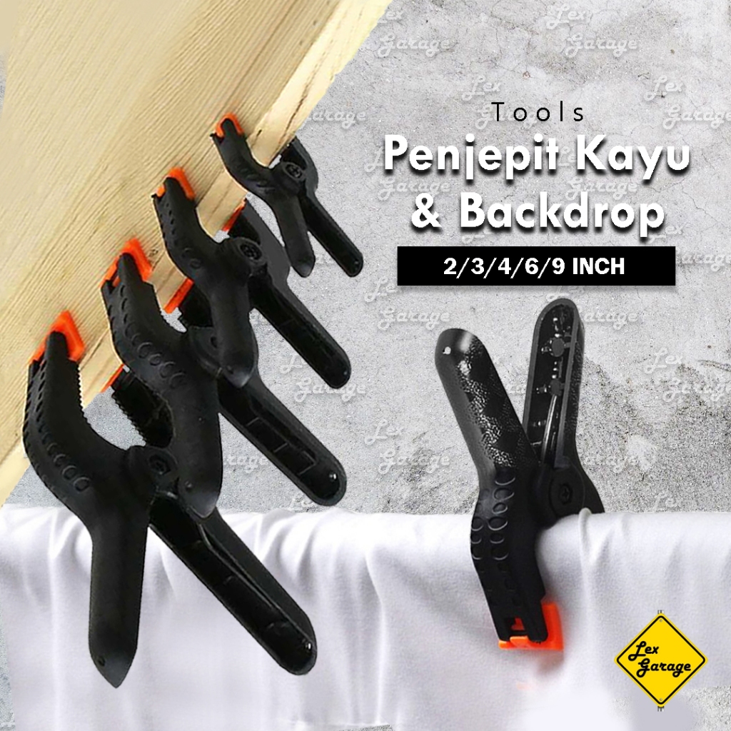 Wooden Photography Studio Backdrop Background Clamp Clips | Shopee ...