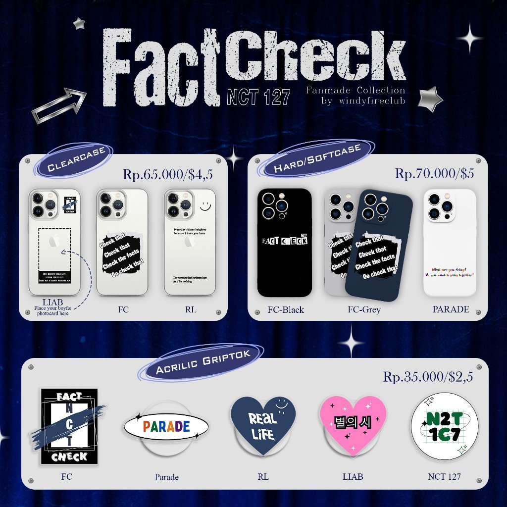 Nct 127 FAC CHECK FANMADE MERCH CASE TOPI | Shopee Philippines