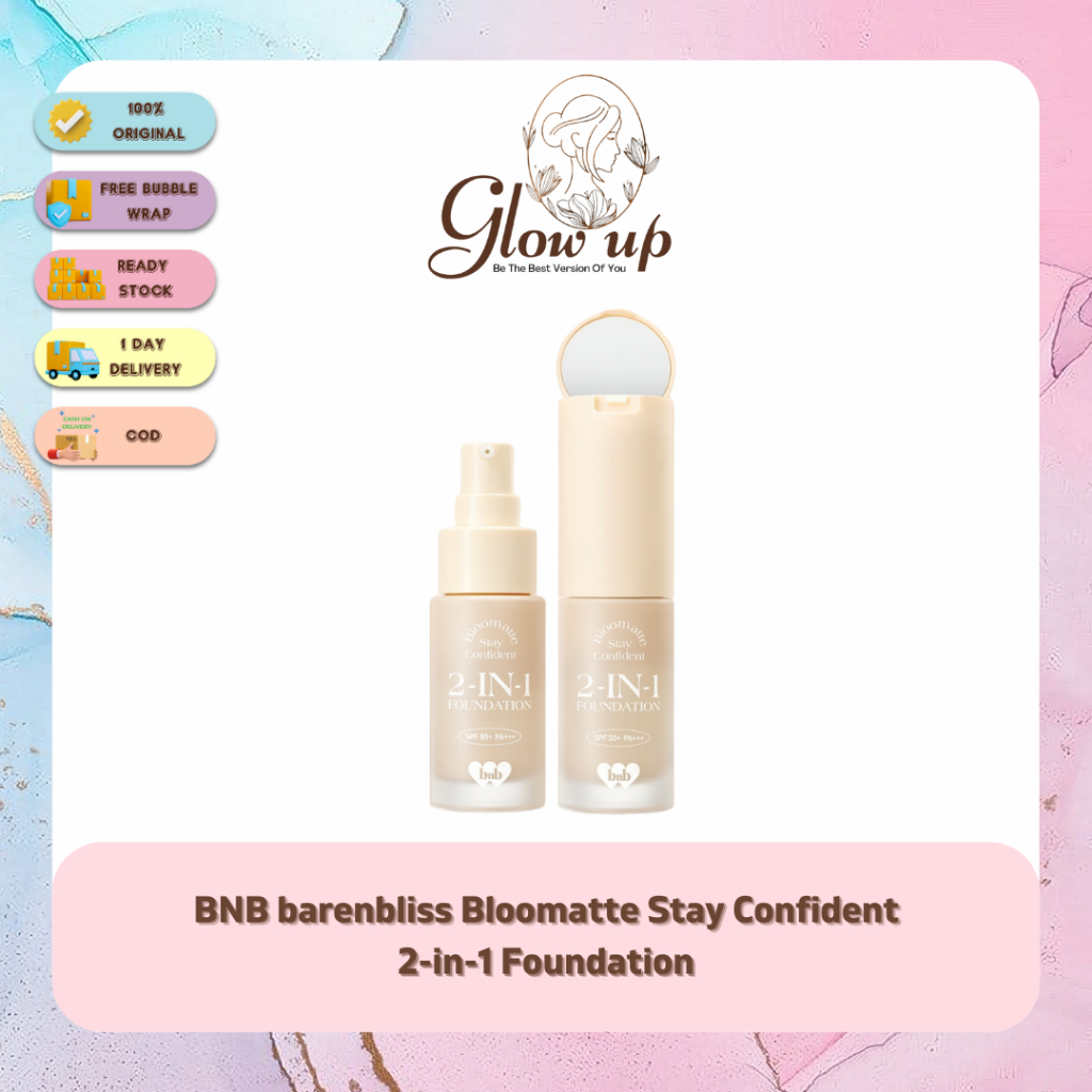 New Launch Bnb Barenbliss Bloomatte Stay Confident In Foundation Shopee Philippines