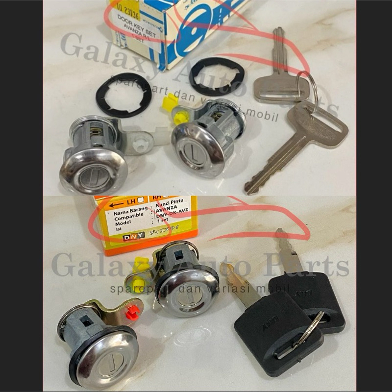 Door key Door lock set toyota avanza xenia granmax grand max | Shopee ...