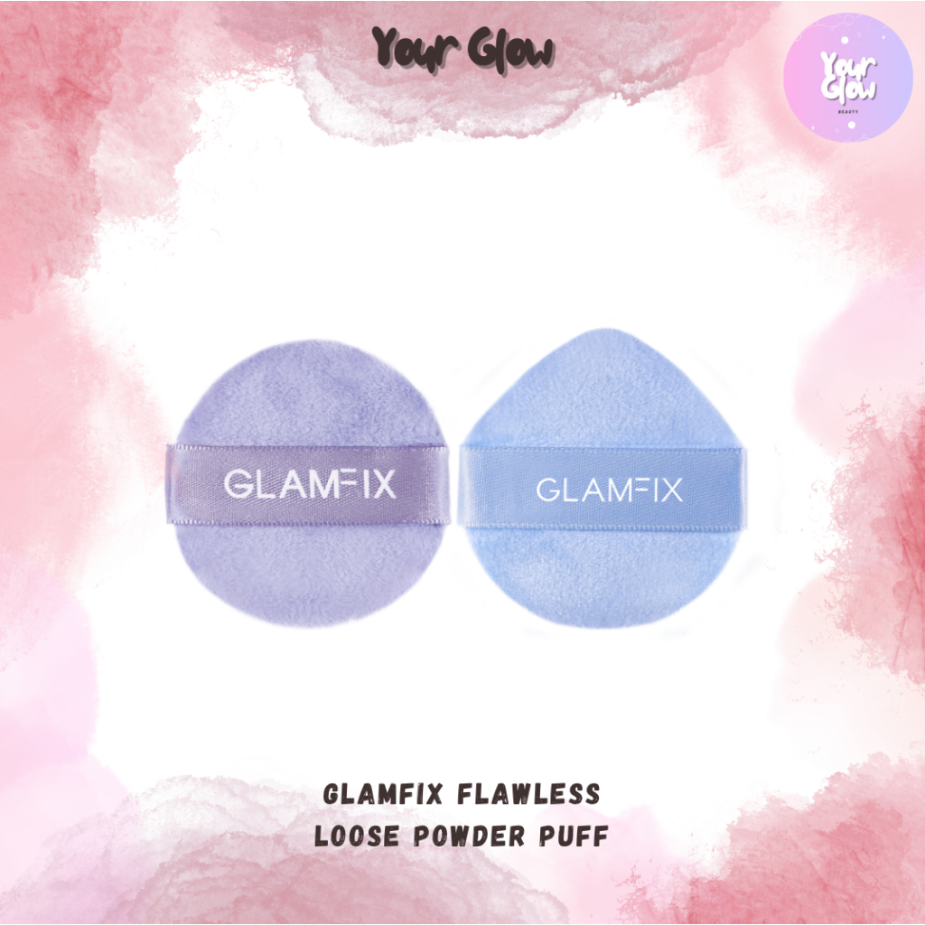 Glamfix Flawless Loose Powder Puff/Soft Cotton velvet On The Face/Easy ...