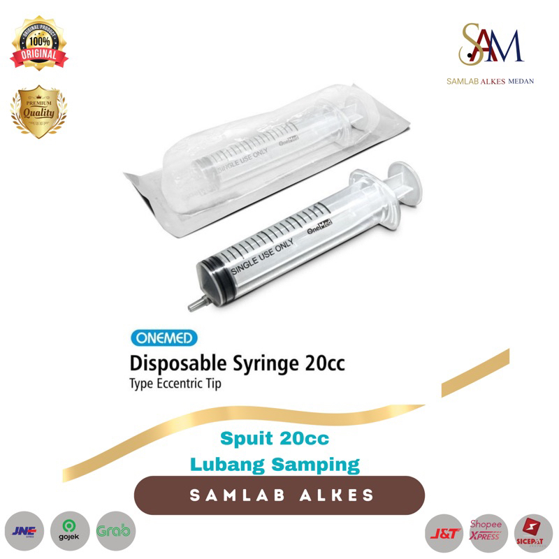 20cc Syringe onemed 20cc Ecentric Tip Syringe 20ml Side Hole Syringe ...