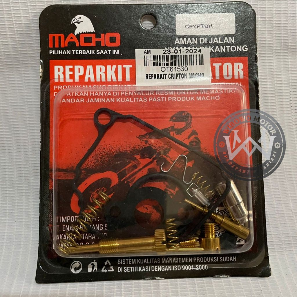 CRYPTON MACHO CARBURETOR REPAIR KIT SET | Shopee Philippines