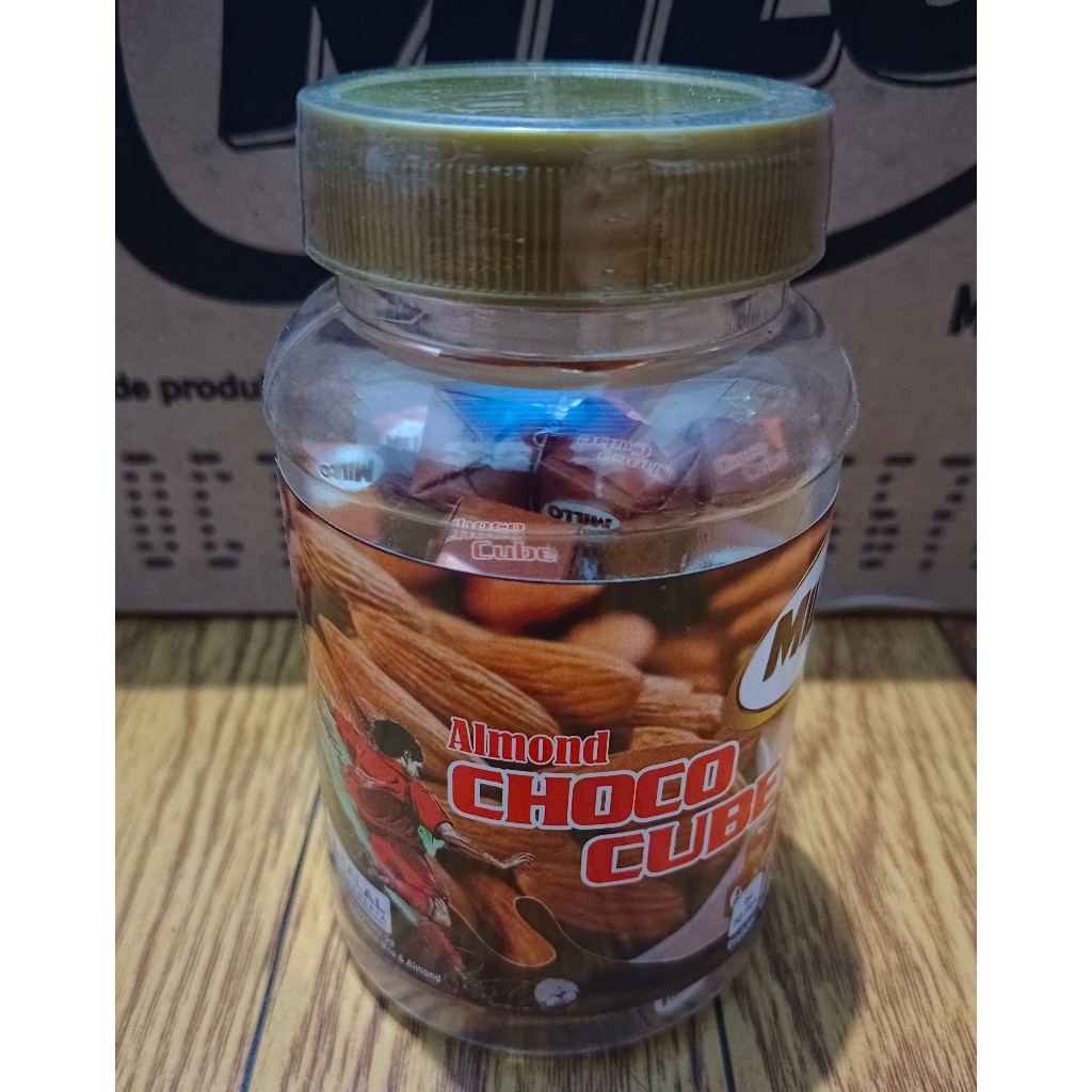 LOKAL Almond, Milo / Local Millo Cube 1 Jar (Contains 50 Cubes ...
