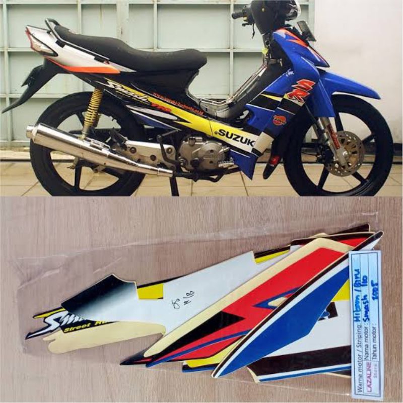 Suzuki Smash Stripping Stripping Sticker Shopee Philippines