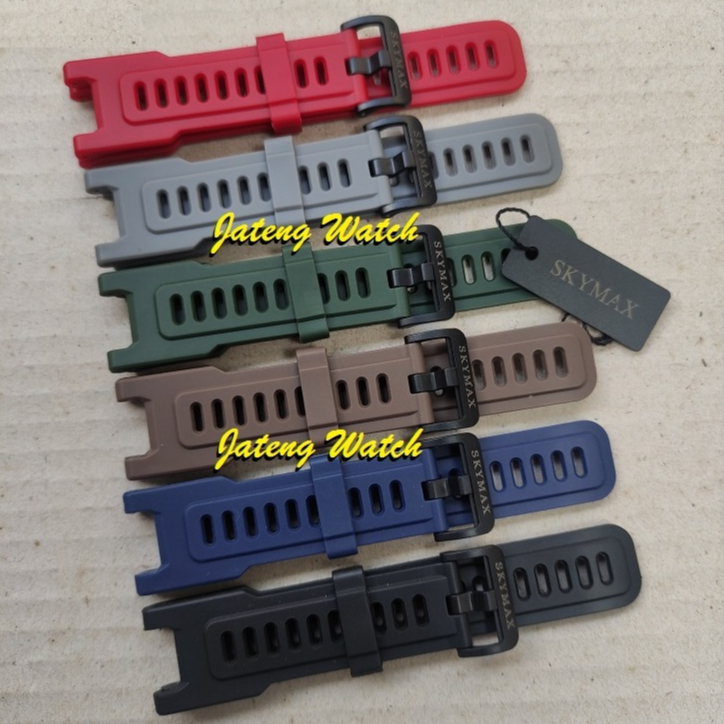 Classic Elegance Rubber 25 mm Watches Strap N18626G_K0025279 main image 1