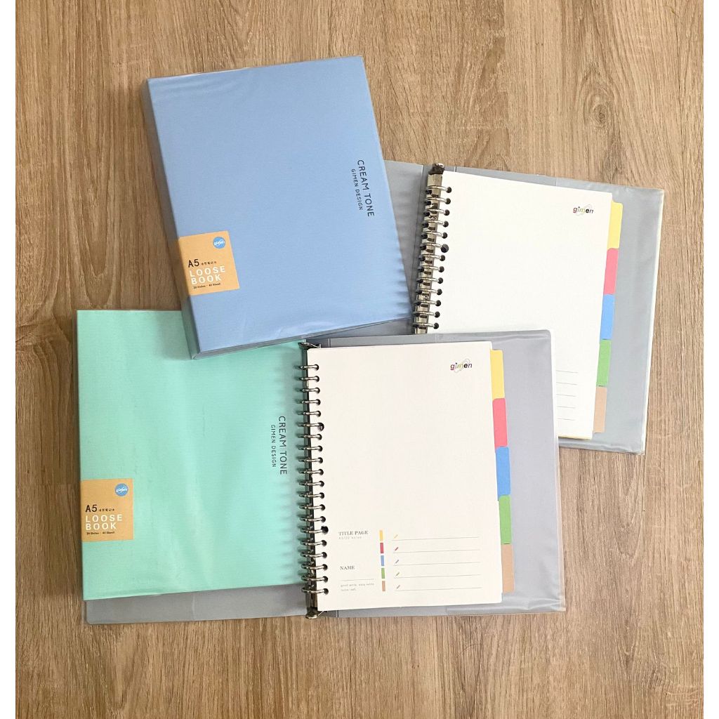 A5 CREAM TONE FILE BINDER | Shopee Philippines