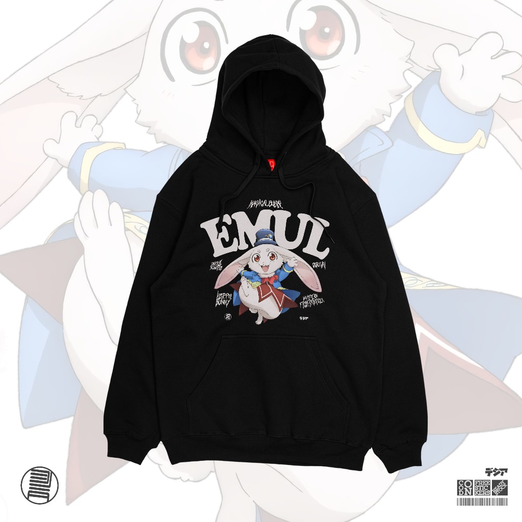 Hoodie Magical Bunny Emul Shangri La Frontier Sunraku Anime Manga ...