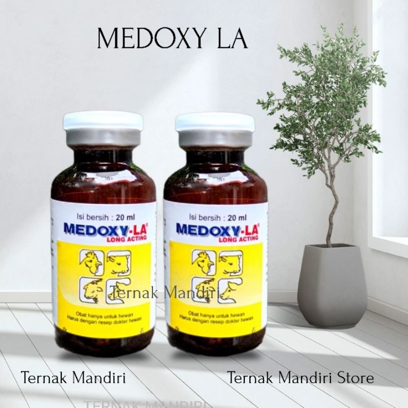 Medoxy LA 20ml Repack Original Antibiotic Cow Goat Sheep Chicken ...