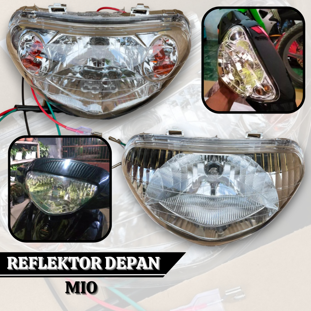 Mio Headlight Reflector Shell Mio Sen Reflector And Without Old Mio