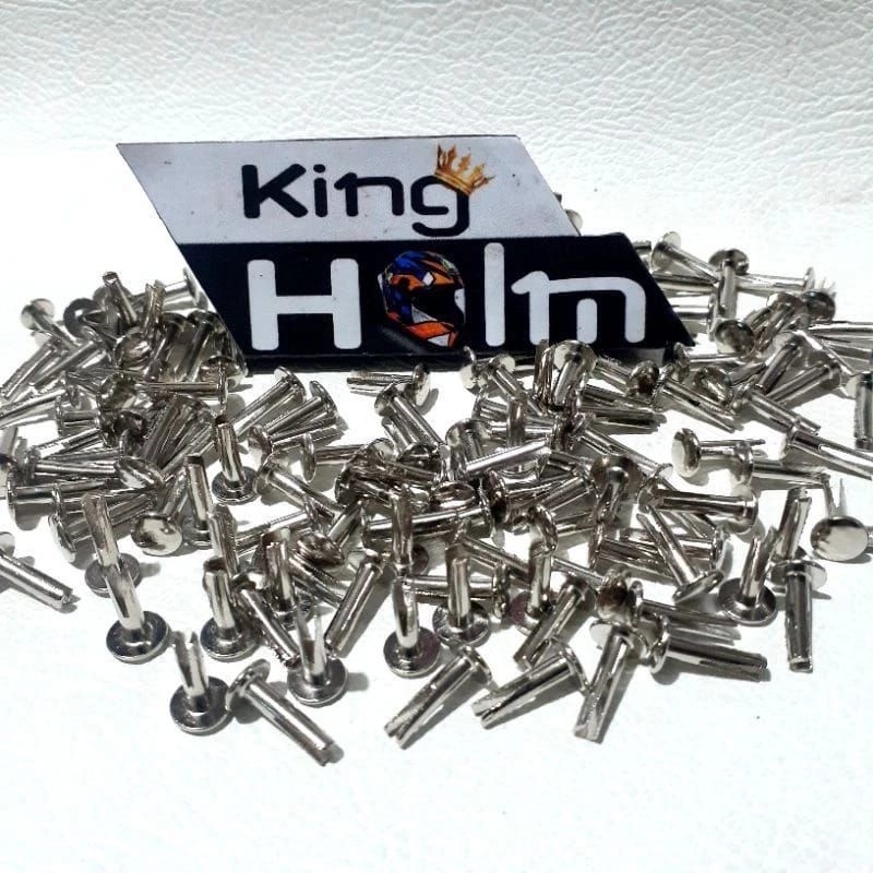 Split nails, rivet nails, helmet buttons + rings | Shopee Philippines