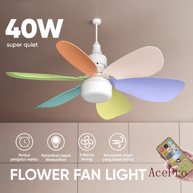 New Model Ceiling Fan With LED Light, Dimmable/Outdoor Integrated ...