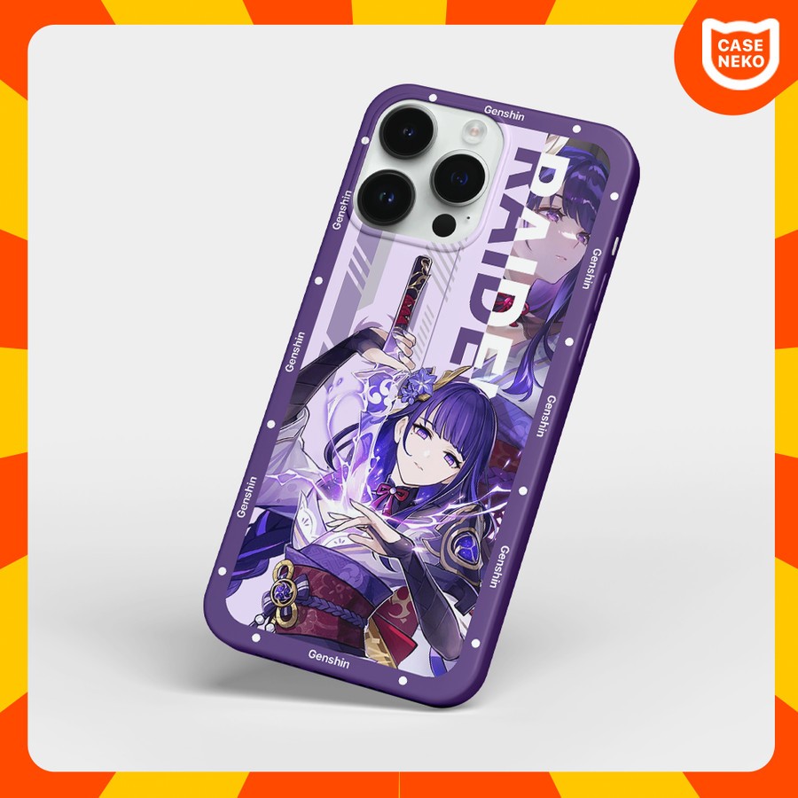 Raiden Shogun Ei Genshin Impact HP Casing Custom Case All Type HP v2 ...