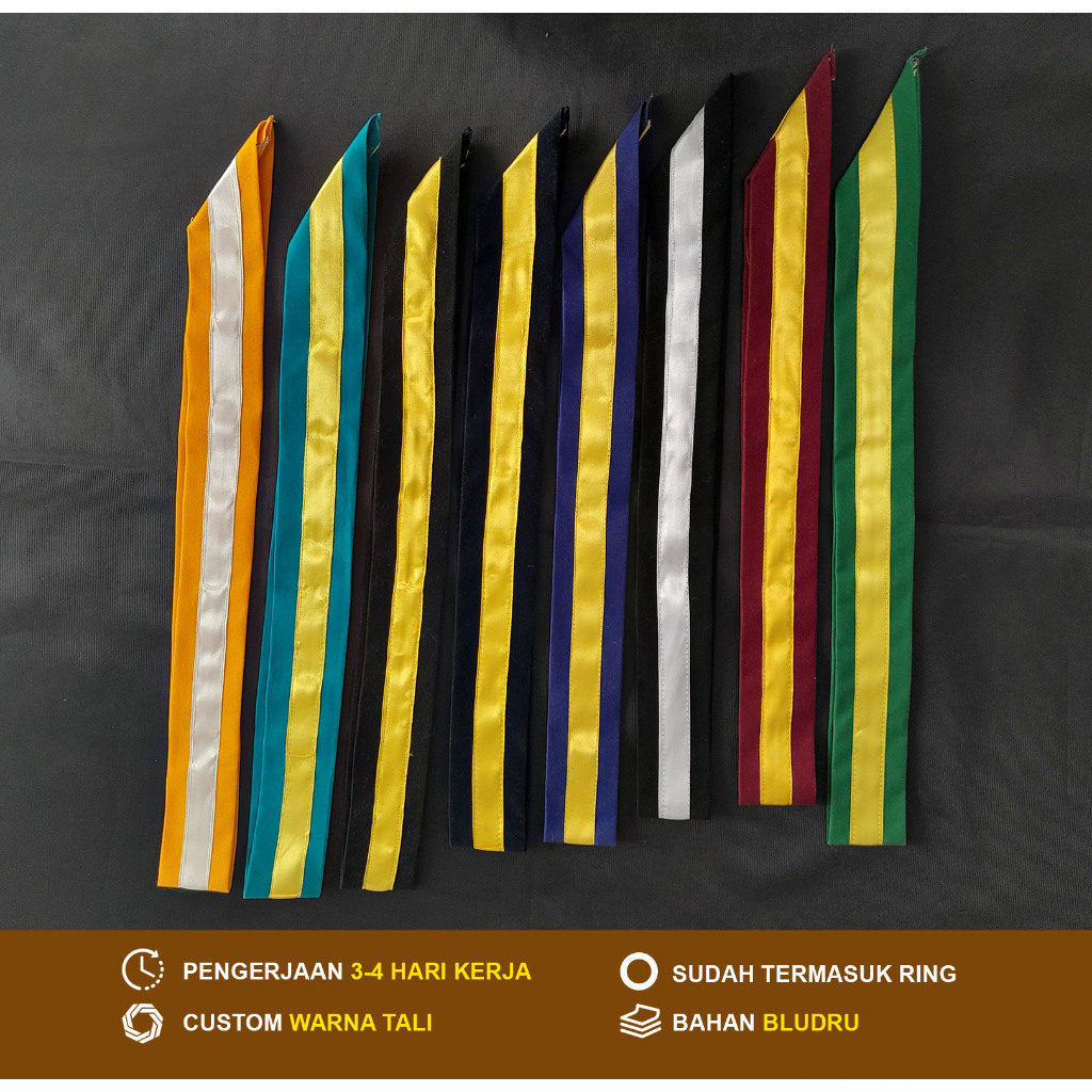 Graduation rope/graduation gordon/velvet rope/graduation necklace/2 ...