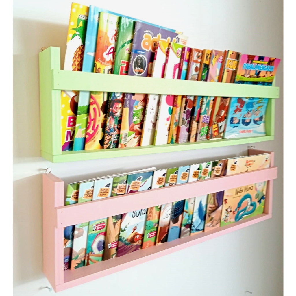 WALL-MOUNTED HANGING BOOKSHELF|Toy rack|LEGO BRICK FIGURE RACK|Cosmetic ...