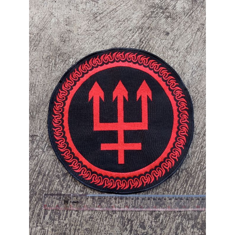 Watain trident backpatch (red) | Shopee Philippines