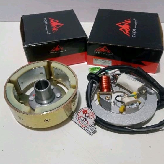 SPUL RX KING /SPOOL STATOR ASSY SET+MAGNET YAMAHA RXKING RXK RX KING ...