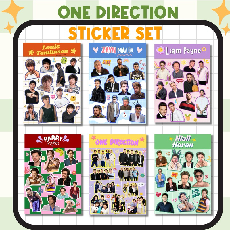 One Direction Sticker Set (NO CUTTING) | Shopee Philippines