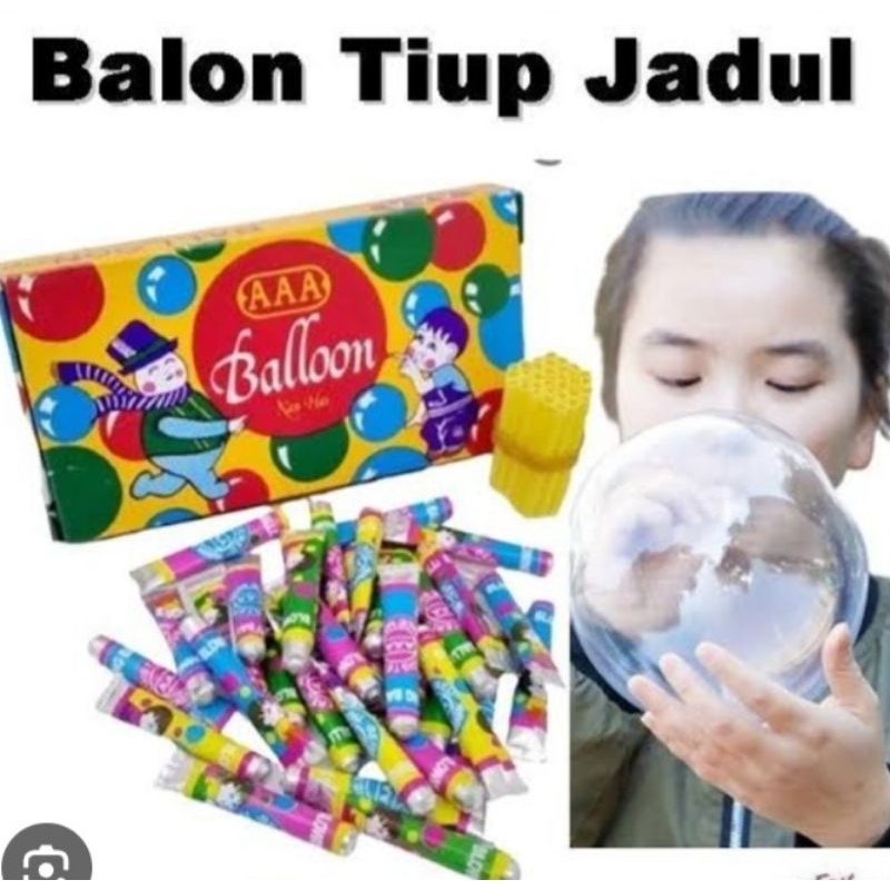 Inflatable Balloon Toys/Old School Toothpaste Balloons 1 Pack Of 32PC