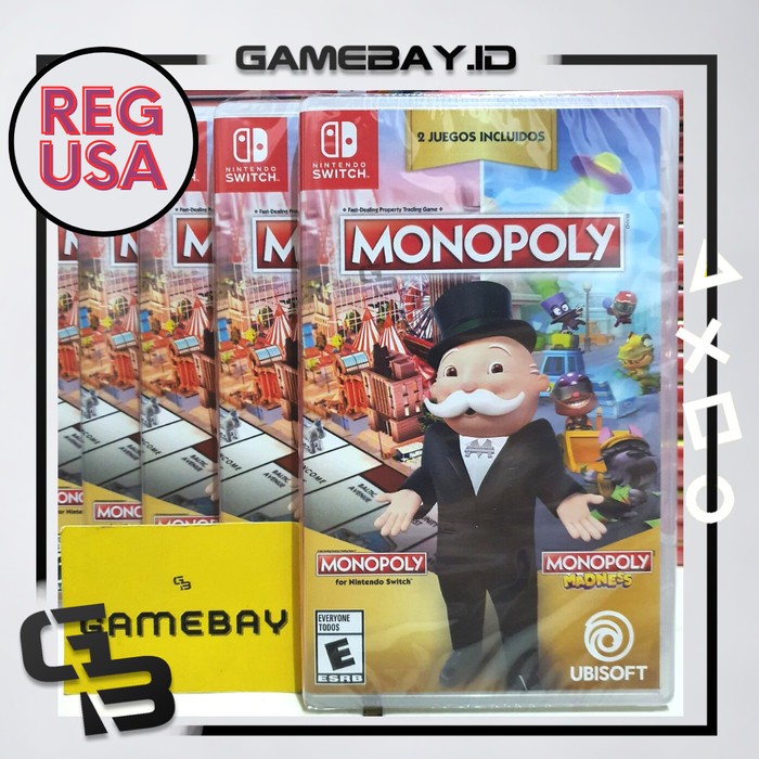 Nintendo Switch Monopoly+Monopoly Madness (2 in 1)/Monopoly | Shopee ...